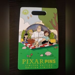 Disney Parks Pixar Picnic Moments Series The Incredibles Pin Limited Edition